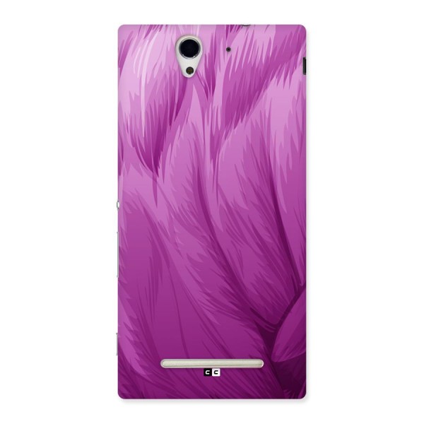 Lavender Furrs Back Case for Xperia C3