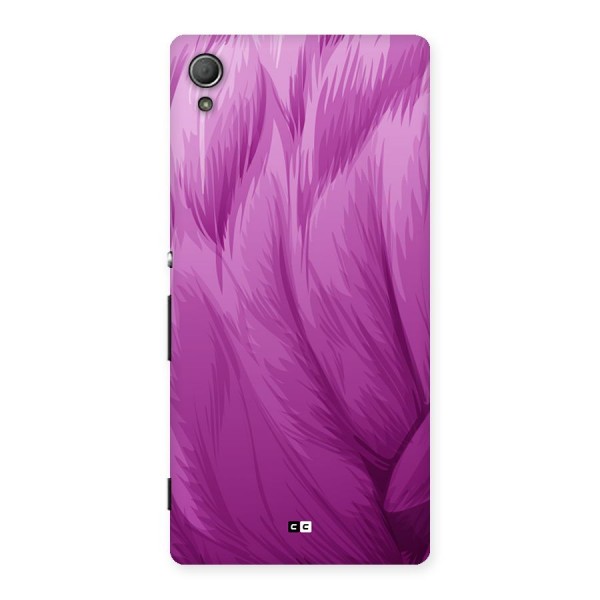 Lavender Furrs Back Case for Xperia Z4