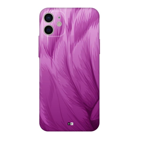 Lavender Furrs Back Case for iPhone 11