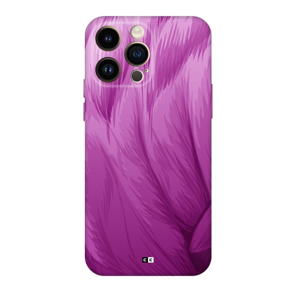 Lavender Furrs Back Case for iPhone 14 Pro Max