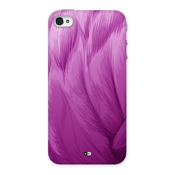 Lavender Furrs Back Case for iPhone 4 4s