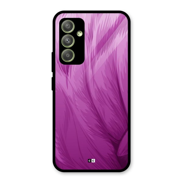 Lavender Furrs Glass Back Case for Galaxy A54