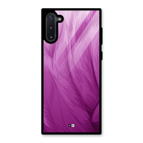 Lavender Furrs Glass Back Case for Galaxy Note 10