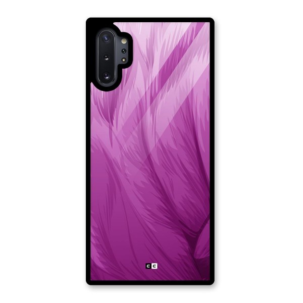 Lavender Furrs Glass Back Case for Galaxy Note 10 Plus