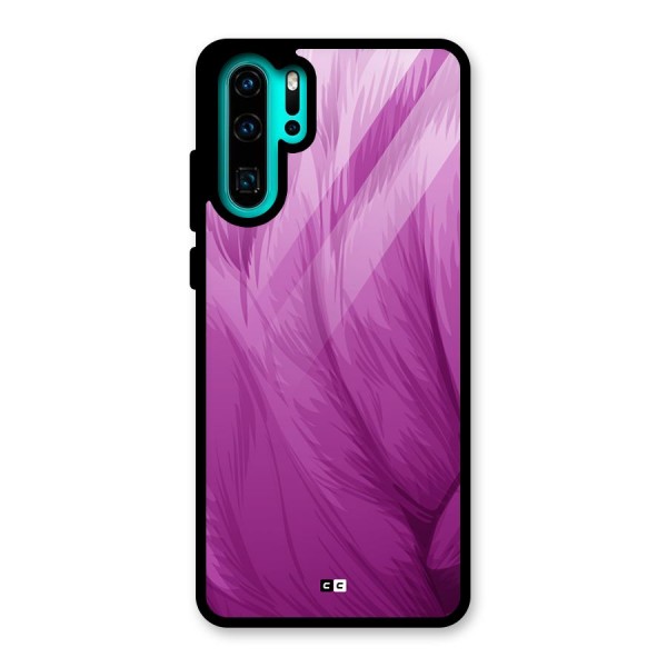 Lavender Furrs Glass Back Case for Huawei P30 Pro