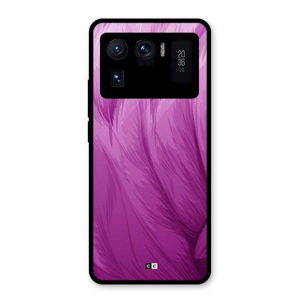 Lavender Furrs Glass Back Case for Mi 11 Ultra