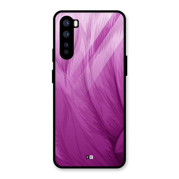 Lavender Furrs Glass Back Case for OnePlus Nord