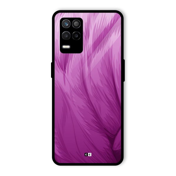 Lavender Furrs Glass Back Case for Realme 9 5G