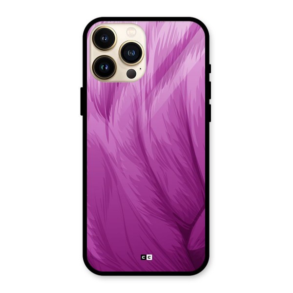 Lavender Furrs Glass Back Case for iPhone 13 Pro Max