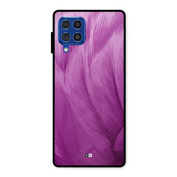 Lavender Furrs Metal Back Case for Galaxy F62