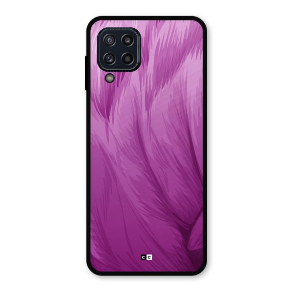 Lavender Furrs Metal Back Case for Galaxy M32