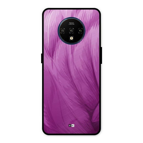 Lavender Furrs Metal Back Case for OnePlus 7T