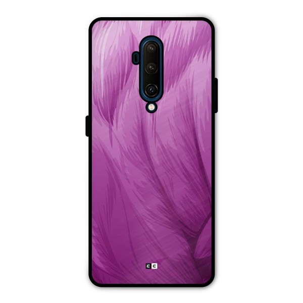 Lavender Furrs Metal Back Case for OnePlus 7T Pro