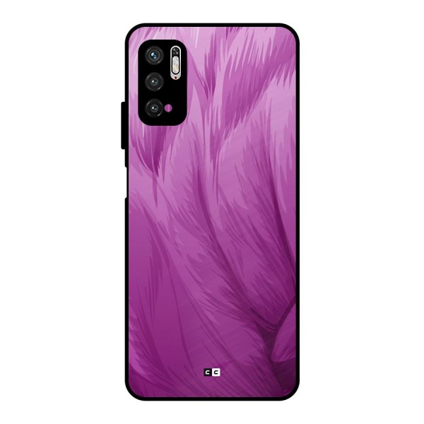 Lavender Furrs Metal Back Case for Poco M3 Pro 5G