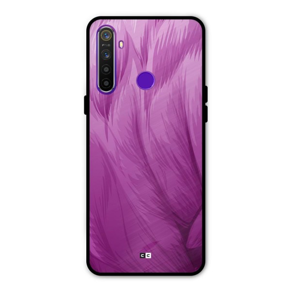 Lavender Furrs Metal Back Case for Realme Narzo 10