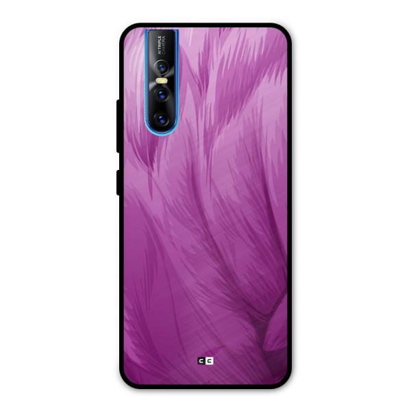 Lavender Furrs Metal Back Case for Vivo V15 Pro