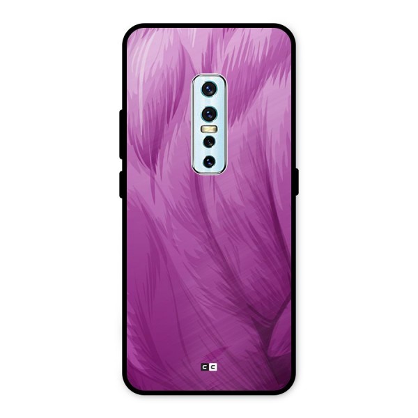 Lavender Furrs Metal Back Case for Vivo V17 Pro