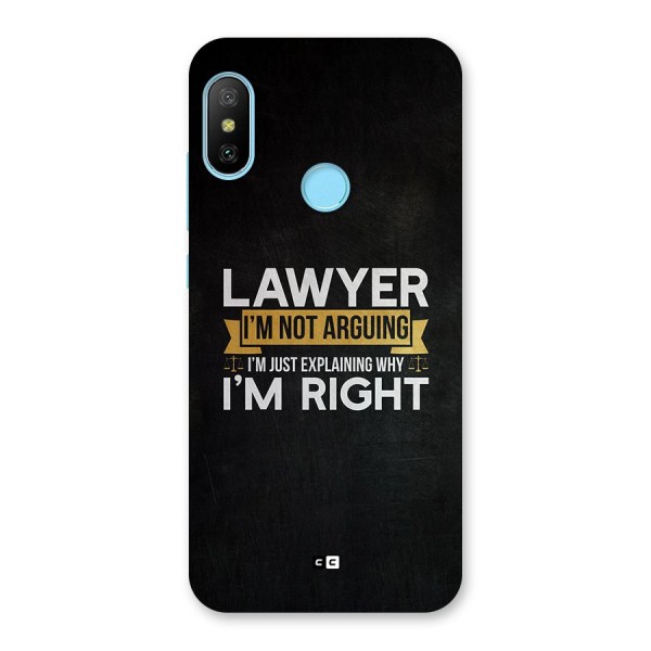 Lawyer Explains Back Case for Redmi 6 Pro