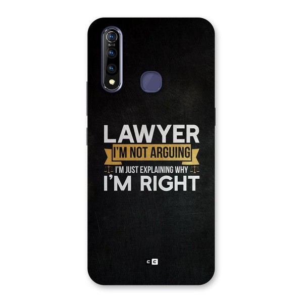 Lawyer Explains Back Case for Vivo Z1 Pro