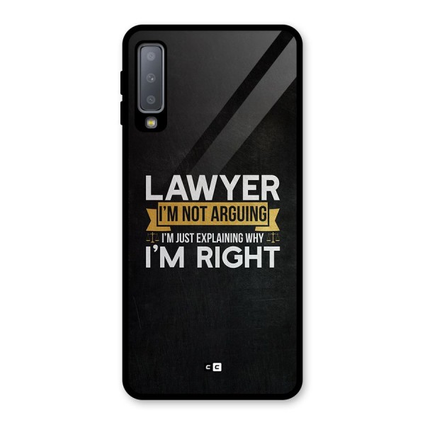 Lawyer Explains Glass Back Case for Galaxy A7 (2018)