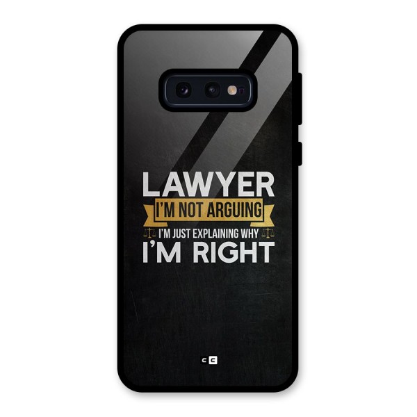 Lawyer Explains Glass Back Case for Galaxy S10e