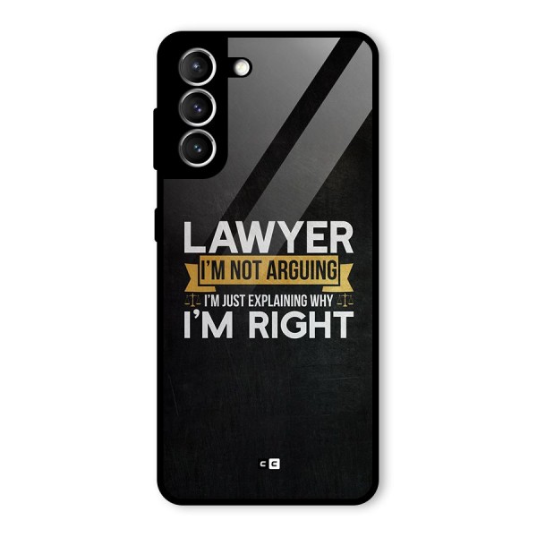 Lawyer Explains Glass Back Case for Galaxy S21 5G