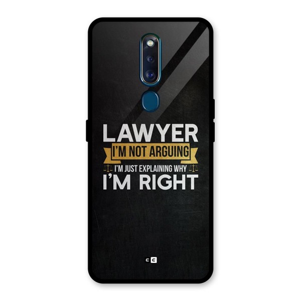 Lawyer Explains Glass Back Case for Oppo F11 Pro