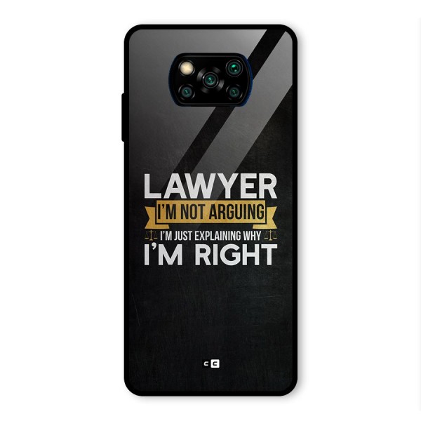 Lawyer Explains Glass Back Case for Poco X3 Pro