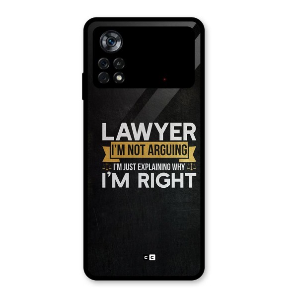 Lawyer Explains Glass Back Case for Poco X4 Pro 5G