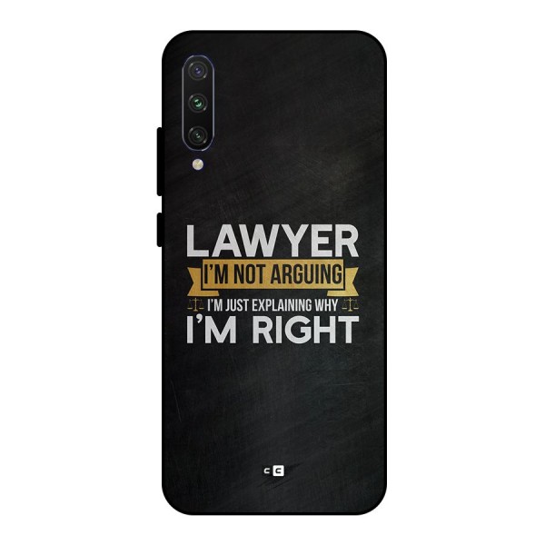 Lawyer Explains Metal Back Case for Mi A3