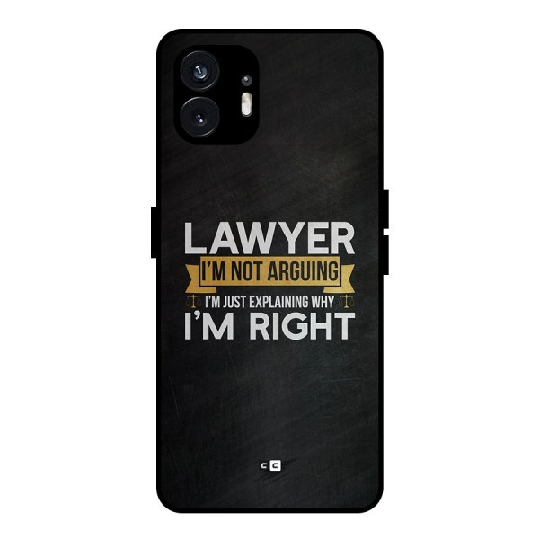 Lawyer Explains Metal Back Case for Nothing Phone 2