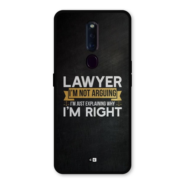 Lawyer Explains Metal Back Case for Oppo F11 Pro