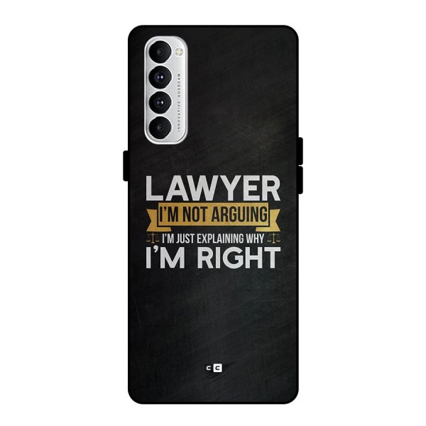 Lawyer Explains Metal Back Case for Oppo Reno4 Pro