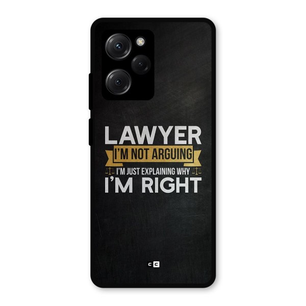 Lawyer Explains Metal Back Case for Poco X5 Pro