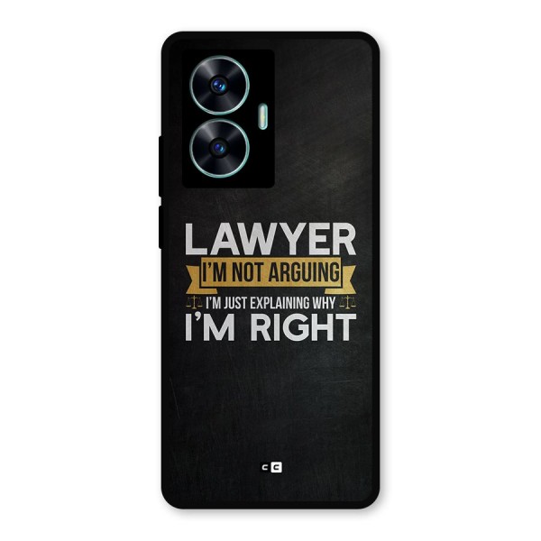 Lawyer Explains Metal Back Case for Realme C55