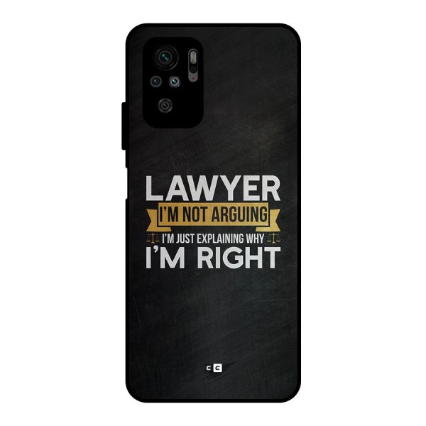 Lawyer Explains Metal Back Case for Redmi Note 10