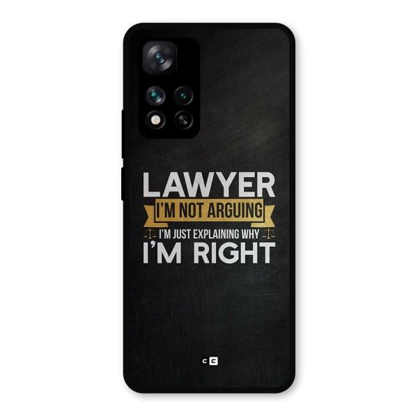 Lawyer Explains Metal Back Case for Xiaomi 11i Hypercharge 5G