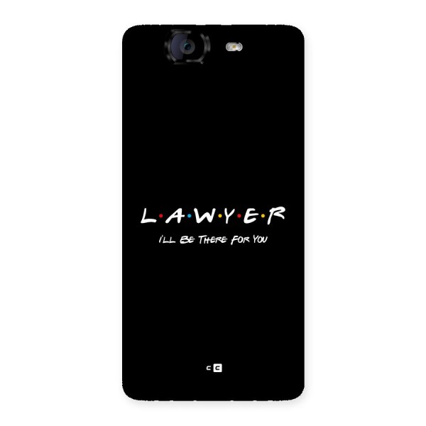 Lawyer For You Back Case for Canvas Knight A350