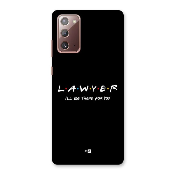 Lawyer For You Back Case for Galaxy Note 20