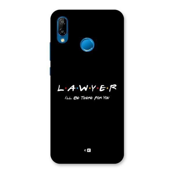 Lawyer For You Back Case for Huawei P20 Lite