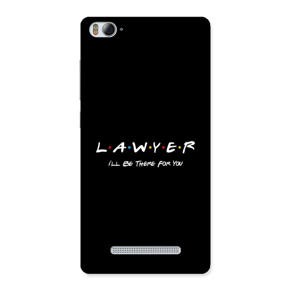 Lawyer For You Back Case for Mi4i