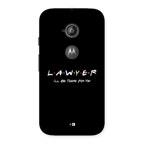Lawyer For You Back Case for Moto E 2nd Gen