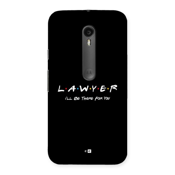 Lawyer For You Back Case for Moto G3