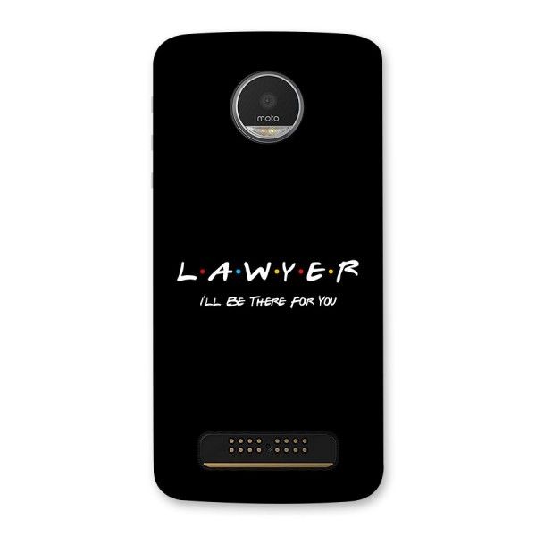 Lawyer For You Back Case for Moto Z Play