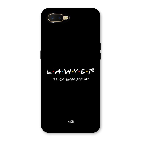 Lawyer For You Back Case for Oppo K1