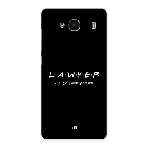 Lawyer For You Back Case for Redmi 2s