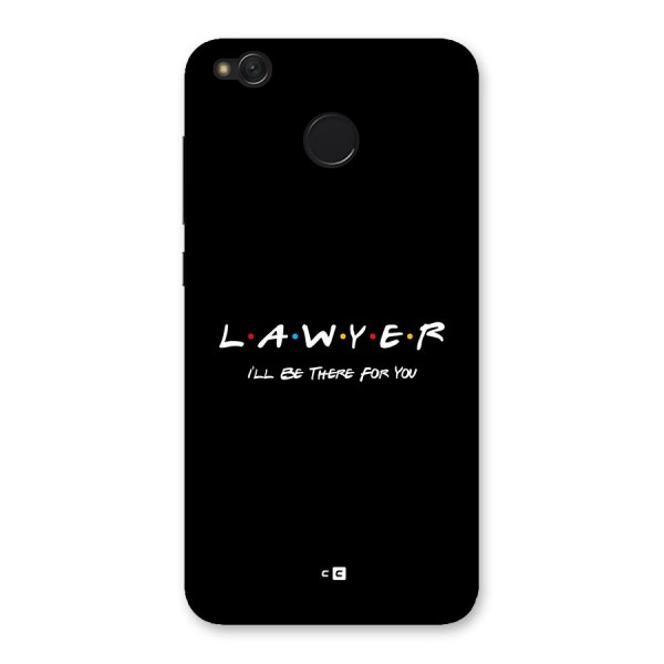 Lawyer For You Back Case for Redmi 4