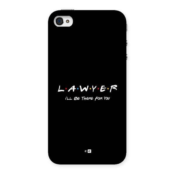 Lawyer For You Back Case for iPhone 4 4s