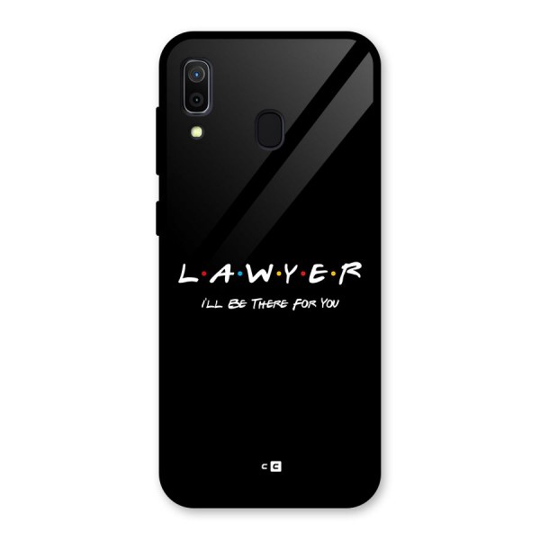 Lawyer For You Glass Back Case for Galaxy A30