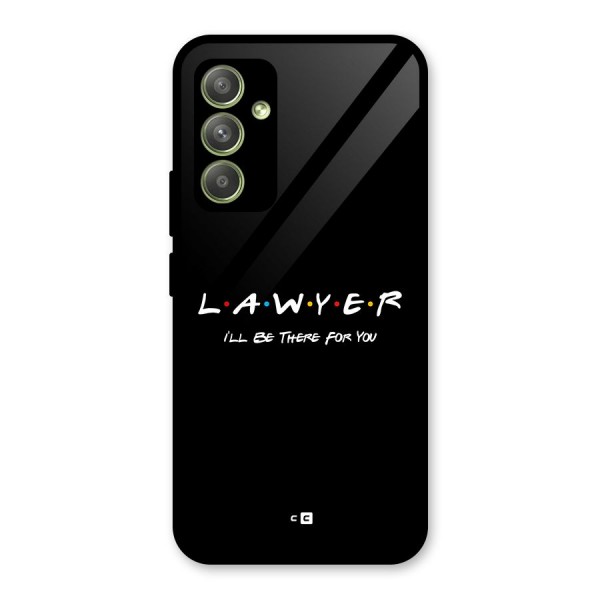 Lawyer For You Glass Back Case for Galaxy A54